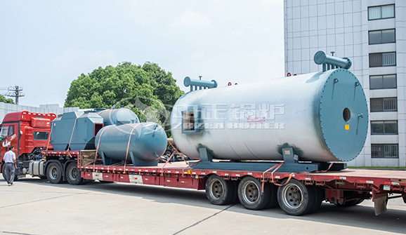 西安金牛的鍋爐 14mw燃?xì)鉄崴仩t (鍋爐形式3回程